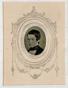 Tintype of William Stevenson Curtis